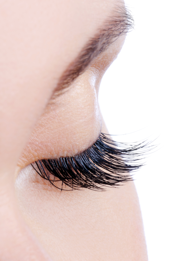 A closeup shot of professional makeup brushes and tools